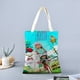 thumbnail image 2 of Kipo and the Age of Wonderbeasts Bolso de tela con estampado de lienzo para mujer, bolsa de compras reutilizable y estética, con cremallera interior, regalo para mujer, 35 × 40 cm., 2 of 6