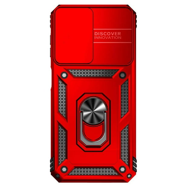 Estuche GANGXUN para Samsung Galaxy M34 5G, soporte giratorio 360°, estilo mecánico y magnético