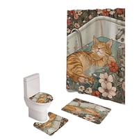 Genérico - Set De Baño Completo Modelos Unicos 4 Piezas S18