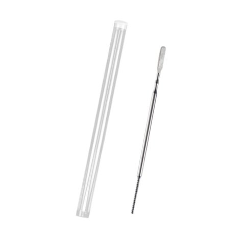 Magideal - Herramienta Para Levantar Pestañas, Varilla Metálica Para Levantar Pestañas, Cepillo Para Cejas, Herramienta De Acero Inoxidable Para Teñir Pestañas Y Largo