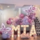 thumbnail image 3 of Kit Arco de Globos Butterfly LULUMIKA 142 Piezas Rosa y Morado, 3 of 3