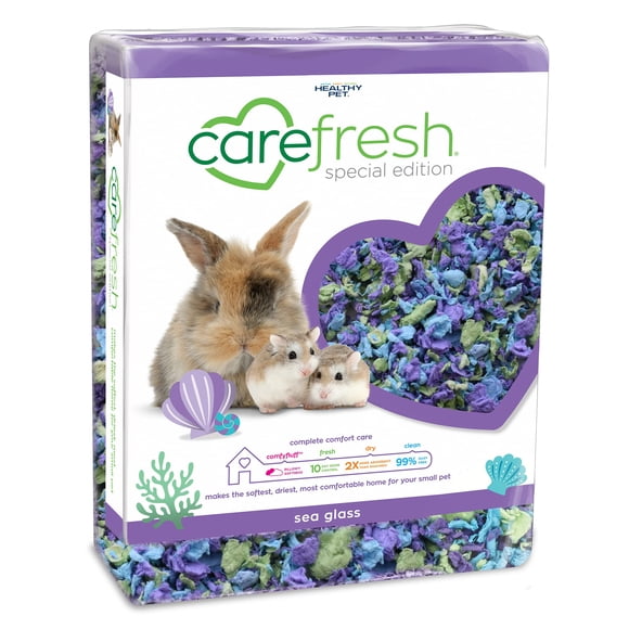 Ropa de cama para mascotas Carefresh Sea Glass, papel natural, 50 litros