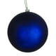 thumbnail image 1 of Adorno navideño Vickerman 8 en forma de bola azul medianoche mate, 1 of 5