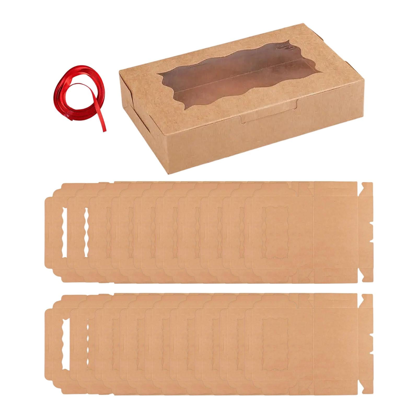 Bothyi - 20 Cajas De Panadería Decorativas Para Regalo De Panadería, Ideales Para La Cocina Y El Hogar En Vacaciones.