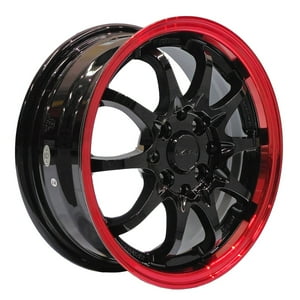 Rays - Set 4 Llantas 14X5.5 4X100/4X114 Et35 Inga B-Lred