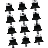 Ioensy - 12 Piezas 13M/16Mm Reemplazo Antideslizante Fácil De Instalar Dispositivos Roscados M5 16Mm