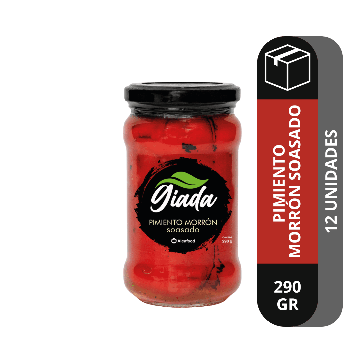 Giada - Pimiento Morrón Soasado 12x 290 Gr