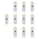 thumbnail image 2 of Bombillas Led G9, Base Bi Pin G9, ángulo de haz de 360 ​​ degree, bombillas de iluminación de repuesto, cuentas de lámpara de 3W para sala de estar y baño, Luz cálida 3000K, 2 of 5
