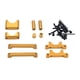 thumbnail image 5 of 1:18 Piezas De Repuesto Del Chasis Del Maletero Del Coche RC Para Wltoys A949 A959 A969 Dorado, 5 of 5