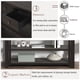 thumbnail image 3 of 48'' Solid Pine Wood Top Console Table, Modern Entryway Sofa Side Table with 3 Storage Drawers and 2 Shelves. Easy to Assemble (Distressed Black ) (Old SKU W120246665), 3 of 3