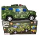 thumbnail image 2 of Alcancía auto militar con luces verde claro, 2 of 3