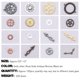 thumbnail image 3 of Dije BigOtters 150 uds Engranajes Steampunk de colores mixtos, 3 of 9