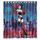 thumbnail image 1 of Cortina de ducha de Harley Quinn con fuegos artificiales, juego de cortina de baño con ganchos, tamaño 66 x 72 pulgadas, 1 of 3