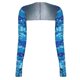 thumbnail image 1 of UV Cooling Sun Protect Arm Sleeve Sunwear Para Montar Correr Deportes Al Aire Libre Camuflaje Azul, 1 of 5