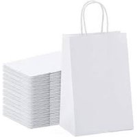 Genérica - Bolsas De Papel Kraft Pack 12 Unds Cumpleaños Cotillón