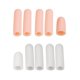 thumbnail image 2 of 10Pcs Protectores De Pulgar Férula Gel Mangas Para Dedos Tapas Cubierta De Piel + Blanco, 2 of 5