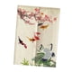 thumbnail image 3 of Grúa de cortina de puerta de lino de algodón de estilo japonés y peces-75x120cm, 3 of 5