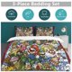 thumbnail image 5 of Super Mario 3-Piece Comforter Set for Bedroom Super Mario Bedding Set for Kids Adults Soft Microfiber Duvet Cover Set with Zipper Closure, 5 of 5