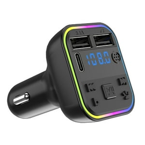 Genérico - Set 2 Transmisores Fm Manos Libres Bluetooth Carro G40 Lau
