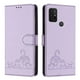 thumbnail image 5 of Funda tipo cartera FOXDOCK para Motorola MOTO G30/G10/G20 con soporte, ranuras, RFID, diseño de gato, 5 of 5
