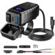 thumbnail image 1 of Cargador USB Moto HAOQUOOU Doble Puerto PD QC3.0 Voltametro, 1 of 3