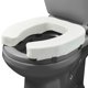 thumbnail image 1 of Elevador de asiento de inodoro Lunderg Adds de 5 cm, ajuste universal, blanco, 1 of 9