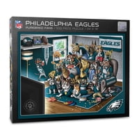 Puzzle Youthefan Nfl A Nailbiter Purebred Fans 500 Piezas