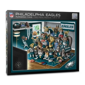 Puzzle Youthefan Nfl A Nailbiter Purebred Fans 500 Piezas