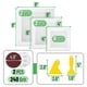 thumbnail image 2 of Kit de reparación de paneles de yeso Bates Choice con 16 parches y accesorios, 2 of 7