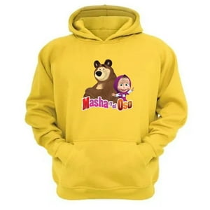 Genérico - Polerón Canguro Macha Amarillo Talla Xl Unisex