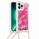 thumbnail image 3 of Funda FOXDOCK para iPhone 15 Pro Max con Cuerda Ajustable, Brillo Líquido, Protección Antigolpes y Lente – Ideal para Regalo, 3 of 6