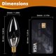 thumbnail image 4 of Bombilla CYLYT 60W E12 regulable 2700K (paquete de 12), 4 of 8