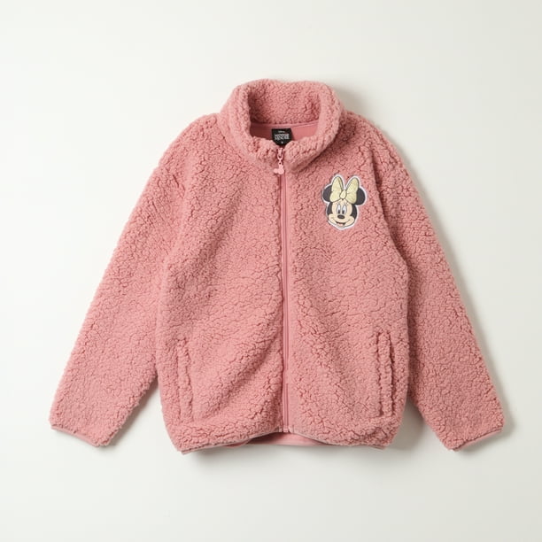 Polar Sherpa Minnie Mouse con Cierre - Niña 2-8 Años