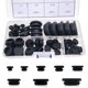 thumbnail image 1 of Kit de 80 tapones de silicona para orificios, 7 tamaños, negro, 1 of 3
