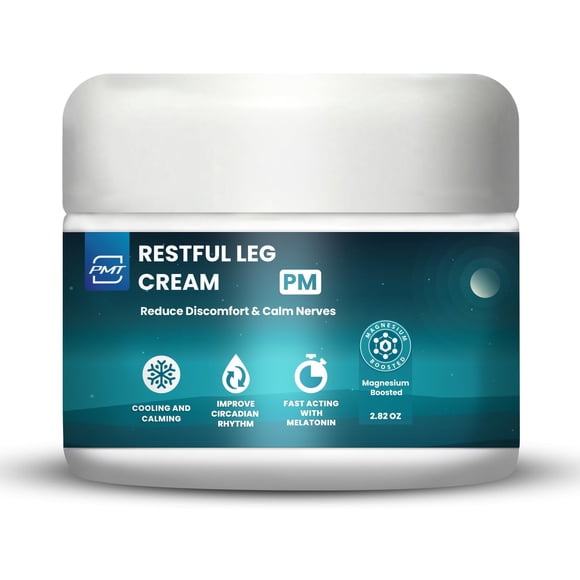 Crema para piernas PMT Relaxing Nerve Calming con magnesio y melatonina