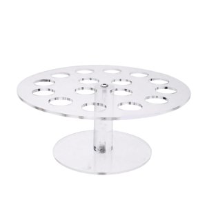 Bothyi - Soporte De Exhibición Con Múltiples Orificios Para Conos De Helado Para Buffet En El Hogar En Acción De Gracias