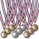 thumbnail image 1 of Medallas de Premios Hodges 7 cm Pack de 9 Oro, Plata y Bronce, 1 of 8