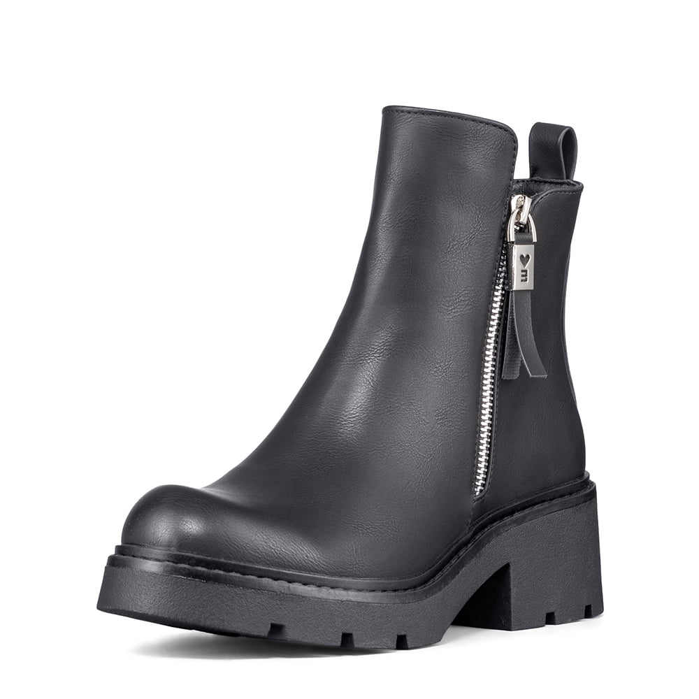 Botin Casual Mujer Pu Vintage Comodo Weide Zs65