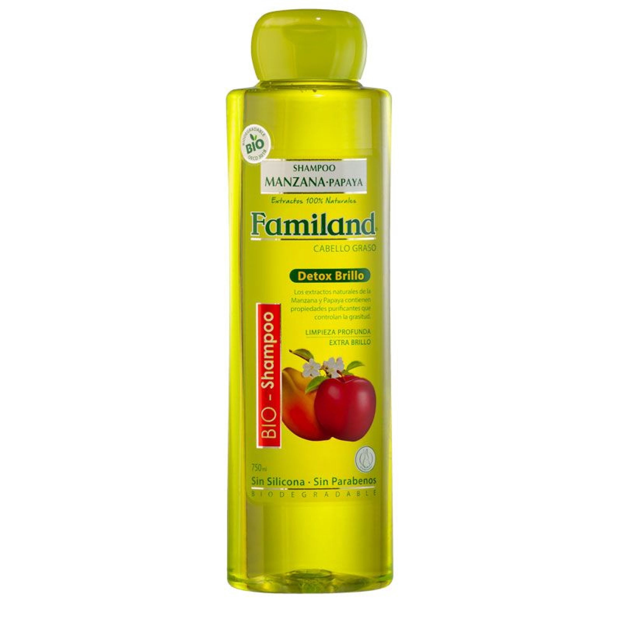 Shampoo Familand Manzana Papaya Bio