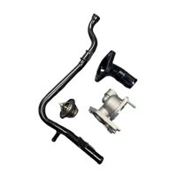 Ioensy - Carcasa Del Termostato Y Tubo De Refrigerante 2563003100 Negro Para Hyundai Sturdy