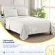 thumbnail image 3 of Juego de sábanas Sweet Home Collection 1800 Supreme Twin XL Ivory, 3 of 3