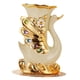 thumbnail image 2 of Florero De Porcelana De Estilo Europeo, Florero Moderno Con Forma De Cisne Para Fiesta, Cocina, Comedor, Buscar, 2 of 5