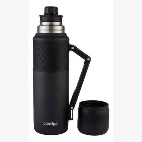 Termo Black Acero Inoxidable Contigo® Capacidad 1.2 Lt