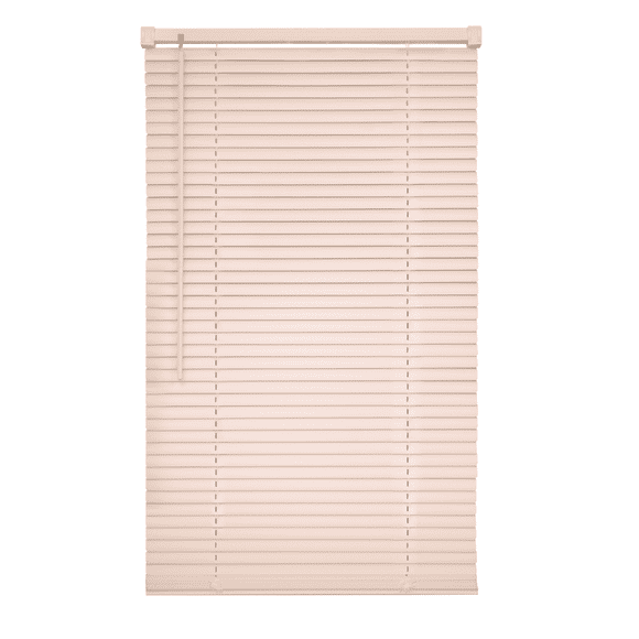 Persiana Roller Manual Estilo Veneciana PVC 160X165 Cm 25 Mm Color Beige Marca Aura
