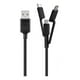 thumbnail image 2 of Cable De Carga 3 En 1 A Usb-a Dusted, 2 of 5