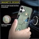 thumbnail image 5 of Funda Resistente para iPhone 16 con Tarjetero y Soporte, Diseño Magnético Verde, 5 of 5
