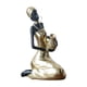 thumbnail image 4 of Estatuilla De Mujer Negra, Escultura De Mesa, Artesanía Hecha A Mano Para Estantería De Escritorio, 16,5x8x9,5 Cm, 4 of 5