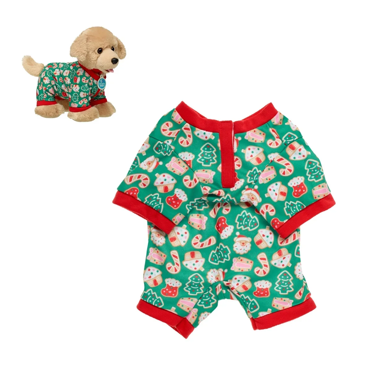 Pijama Build A Bear Galleta Navidad Colección 24