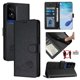 thumbnail image 5 of Funda tipo cartera FOXDOCK para TCL 50 5G con soporte, ranuras, RFID, diseño de gato, 5 of 5