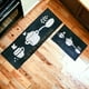thumbnail image 2 of Alfombra Cocina Antideslizante 2 Piezas Decorativa Piso Jhn, 2 of 3
